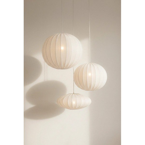 Fehér függőlámpa ø 50 cm Solia – Markslöjd-image-2