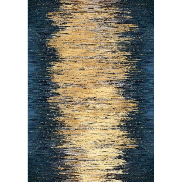 Sárga-sötétkék mosható szőnyeg 50x80 cm Goldie – Vitaus
