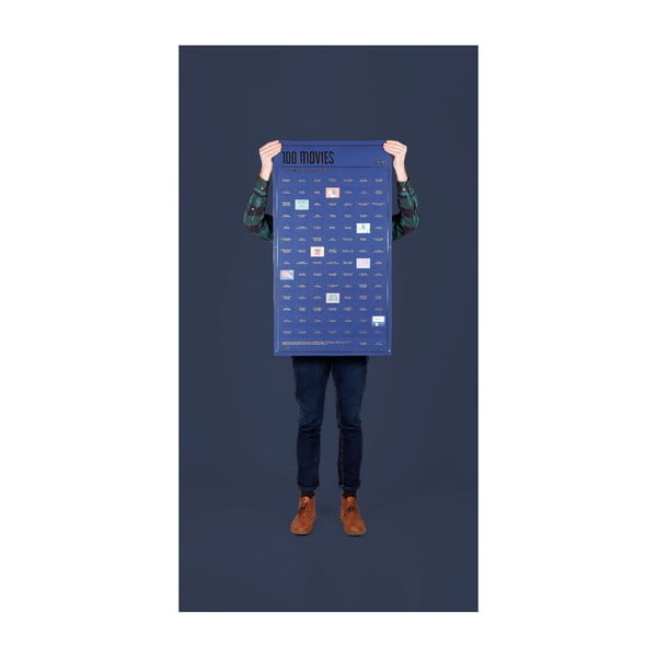 100 Movies You Must See plakát, 54,5 x 98 cm - DOIY-image-1