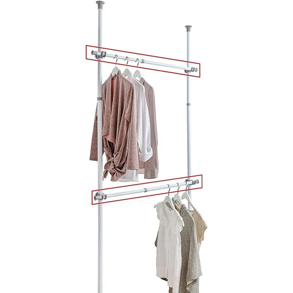 Hercules 2 db teleszkópos állvány, cipőtartó rendszerhez, hosszúság 75 - 120 cm - Wenko-image-1