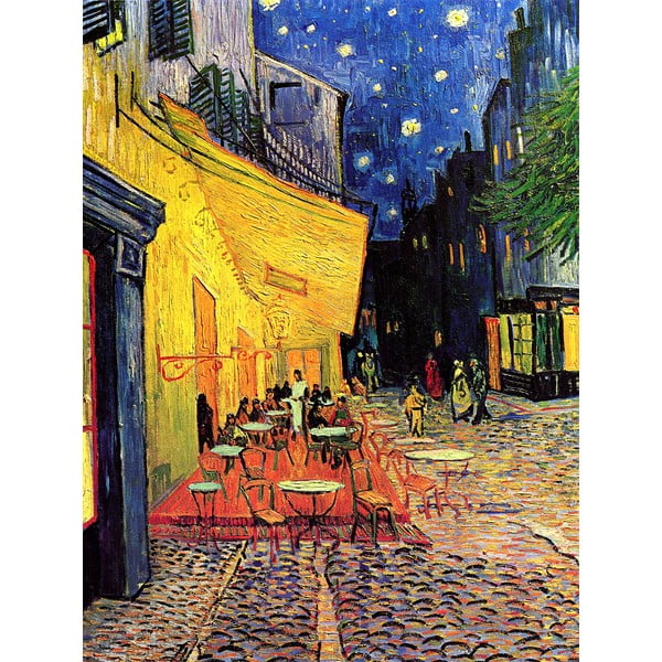 Vincent van Gogh - Cafe Terrace kép másolat, 60 x 80 cm