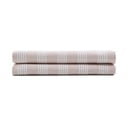Piros-fehér pamut steppelt ágytakaró 240x260 cm Macie – Kave Home