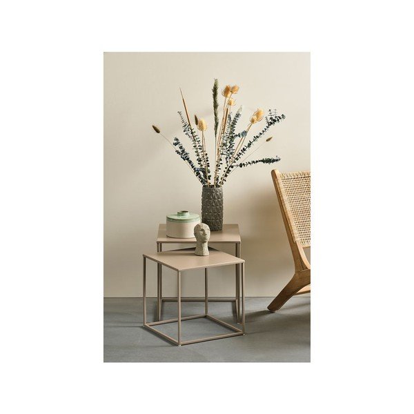 Szürke agyagkerámia váza, magasság 22 cm - Villa Collection-image-1