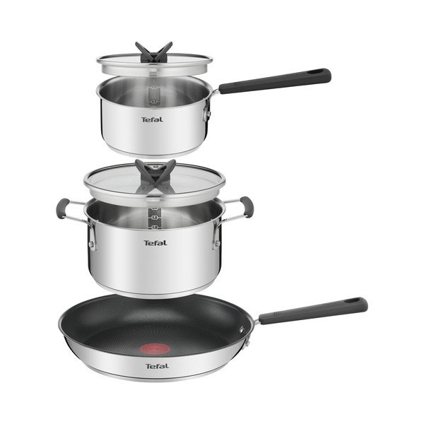Rozsdamentes acél edény készlet 5 db-os Opti' – Tefal-image-2