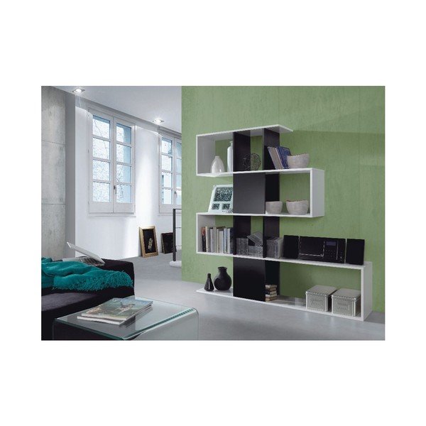 Kafka fekete-fehér könyvespolc - Evergreen House-image-1