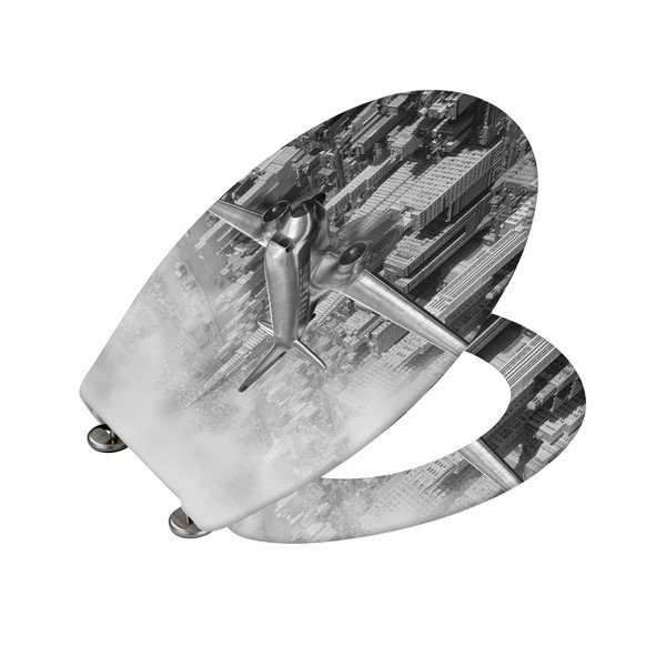 Old Time Plane WC-ülőke, 45 x 37,5 cm - Wenko-image-2