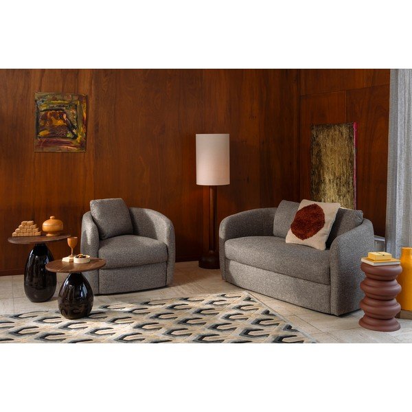 Szürke kanapé 143 cm Boho – Dutchbone-image-1