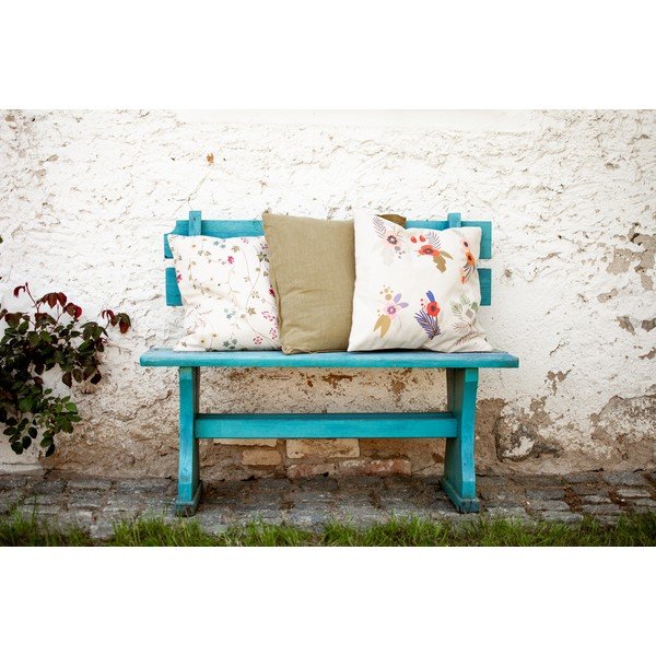 Little Bouquet pamut párna, 45 x 45 cm - Butter Kings-image-4