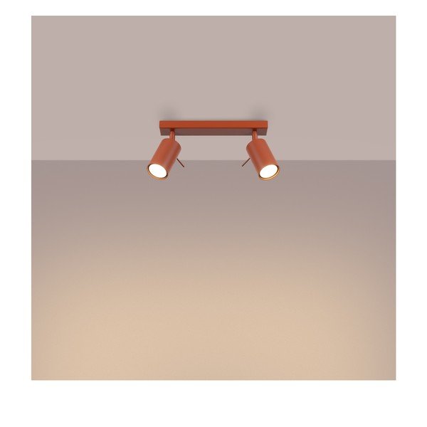 Téglavörös spotlámpa 6x30 cm Etna – Sollux-image-2