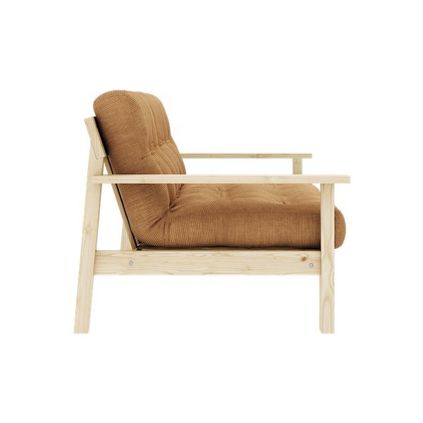 Mustársárga kinyitható kanapé 190 cm Unwind – Karup Design-image-4