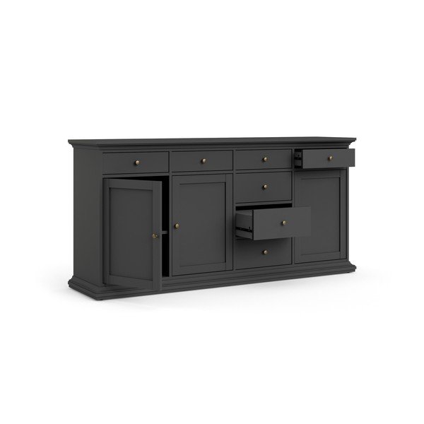 Szürke alacsony komód 189x92 cm Paris – Tvilum-image-4