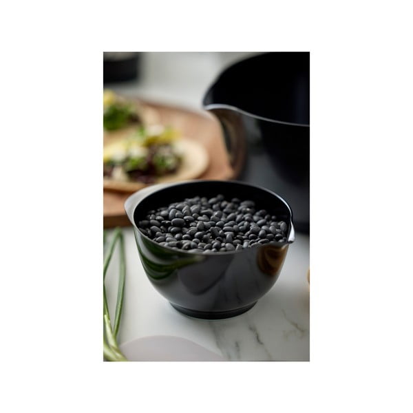 Fekete tál szett 4 db-os ø 23 cm Margrethe – Rosti-image-3