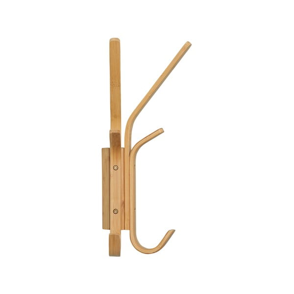 Natúr színű bambusz fali fogas Flex – Hübsch