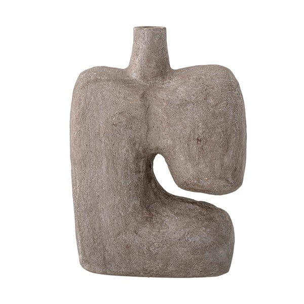 Banael szürke dekorációs papír váza, magasság 36 cm - Bloomingville-image-4