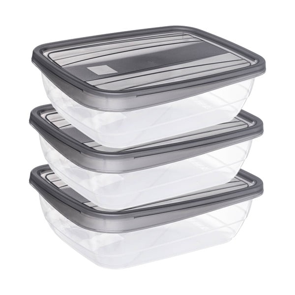 Ételtartó doboz szett 3 db-os  Vedo – Curver-image-1