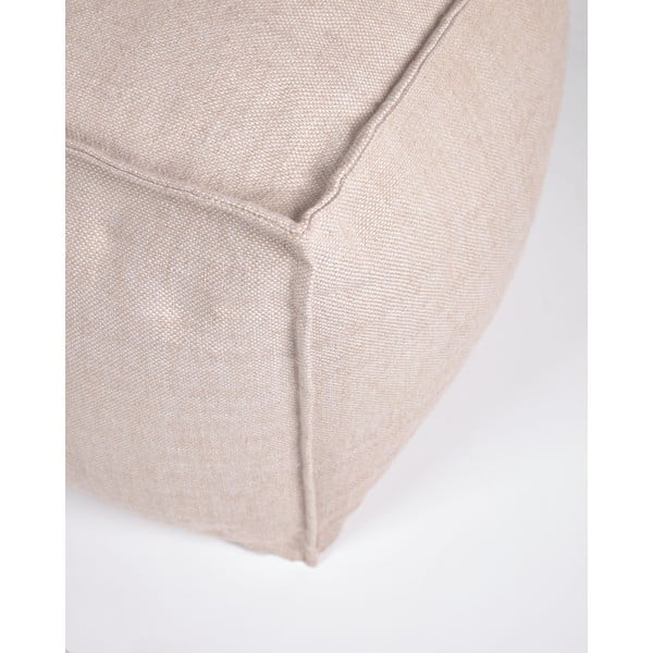 Leeith bézs kerti puff, 40 x 39 cm - Kave Home-image-1