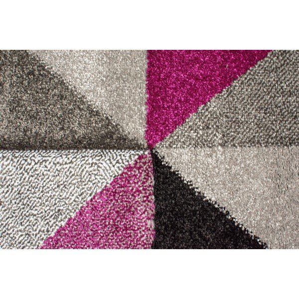 Aurora Grey Purple szőnyeg, 80 x 150 cm - Flair Rugs-image-1
