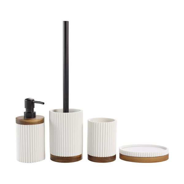 Fehér poligyanta szappantartó Niagara – douceur d'intérieur-image-2