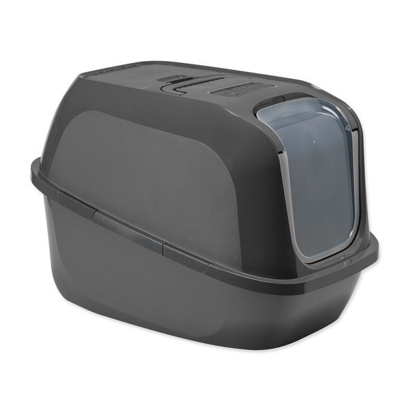 Szürke macskatoalett 49x66 cm Moderna Mega Deluxe – Plaček Pet Products