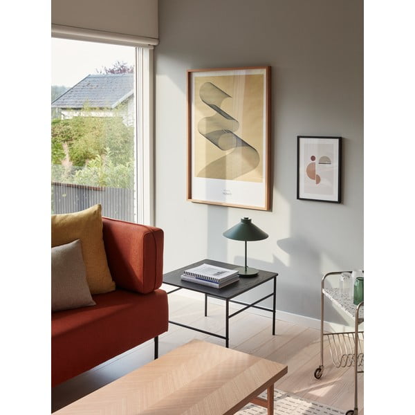 Sötétzöld asztali lámpa (magasság 38 cm) Shape – Hübsch-image-4