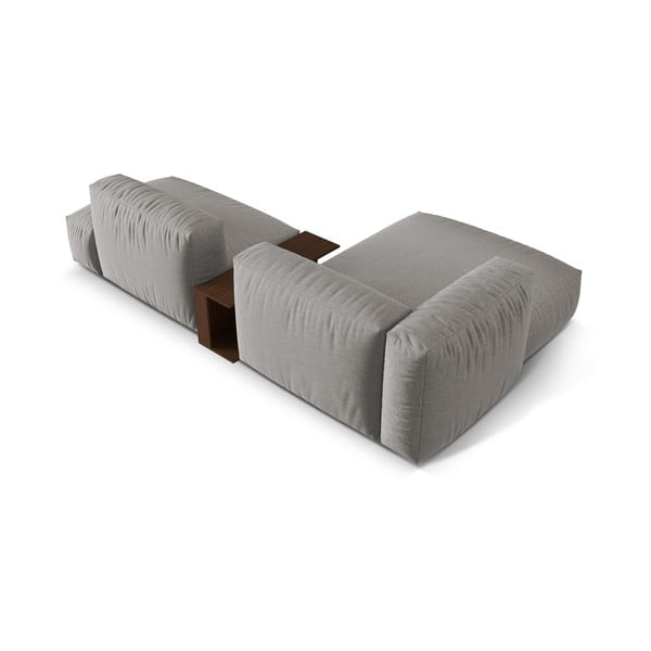 Világosszürke moduláris sarokkanapé (bal oldali) Martina – Micadoni Home-image-3