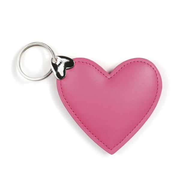 Hearts Key rózsaszín kulcstartó - GO Stationery