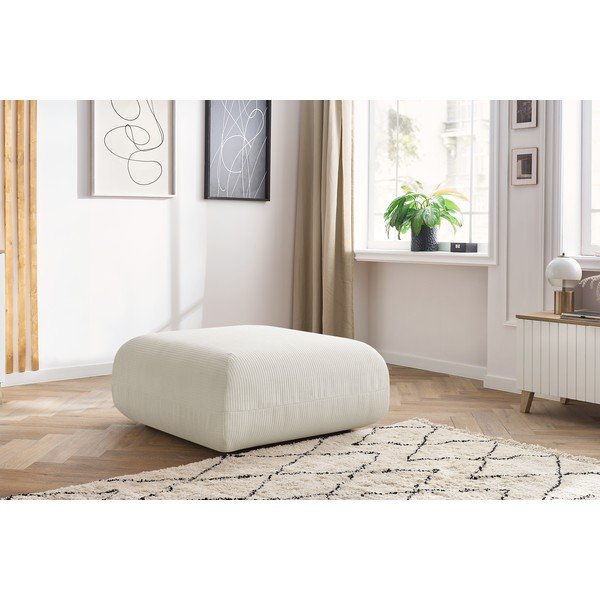 Fehér kordbársony lábtartó Lecomte – Bobochic Paris-image-1