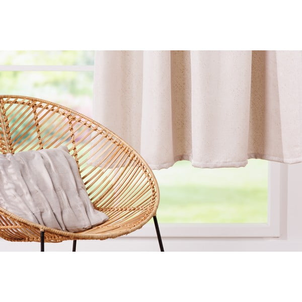 Krémszínű függöny 140x160 cm Soho – Mendola Fabrics-image-2