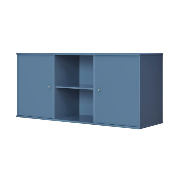 Kék alacsony függő komód 133x61 cm Mistral – Hammel Furniture-image-1