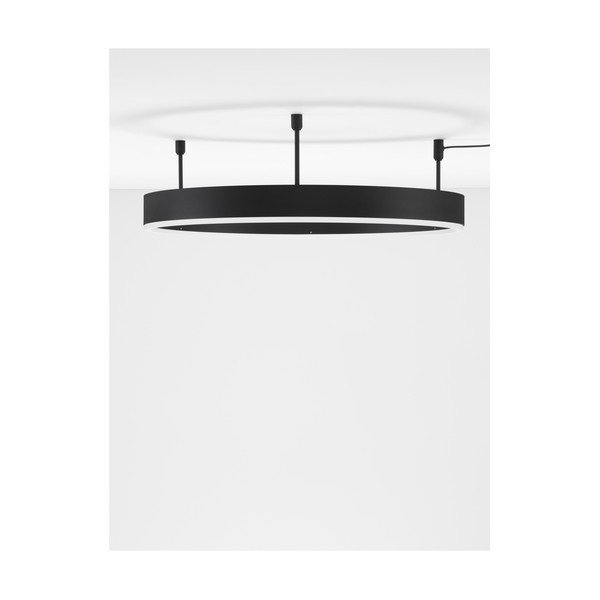 Matt fekete alumínium LED dimmelhető mennyezeti lámpa Motif – Nova Luce-image-2