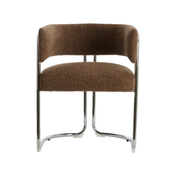 Barna fém karfás étkezőfotel Adante – Light & Living-image-4