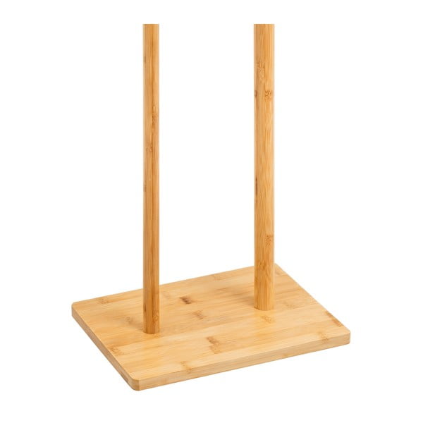 Natúr színű bambusz WC-papír tartó állvány – Casa Selección-image-2