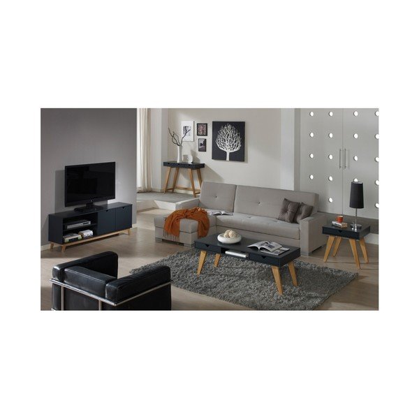 Gaudi antracitszürke TV állvány - Marckeric-image-2