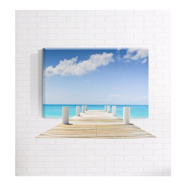Beach 3D fali kép, 40 x 60 cm - Mosticx