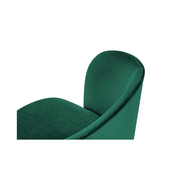 Aurora palackzöld étkezőszék bársony kárpittal - Windsor & Co Sofas-image-3
