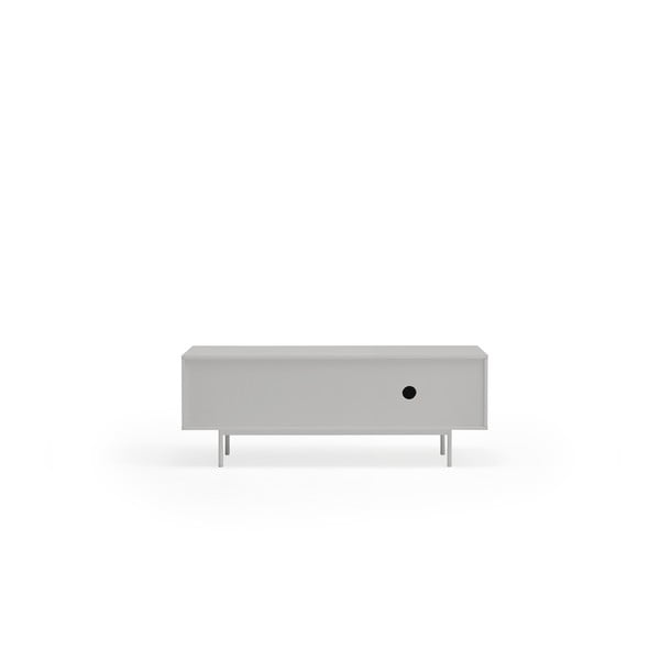 Szürke-natúr színű TV-állvány tölgyfa dekorral 140x52 cm Sierra – Teulat-image-4