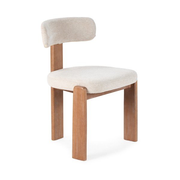 Krémszínű kárpitozott étkezőszék szett 2 db-os Nadia – MOME-image-2