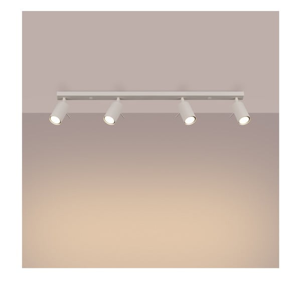 Krémszínű spotlámpa 6x81 cm Etna – Sollux-image-3
