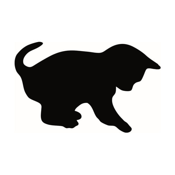 Silhouette Cat írható tábla és kréta szett - Securit®
