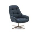 Szürkéskék forgó fotel Jaspe – Kave Home