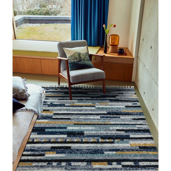 Emir kék szőnyeg, 200 x 290 cm - Asiatic Carpets-image-4