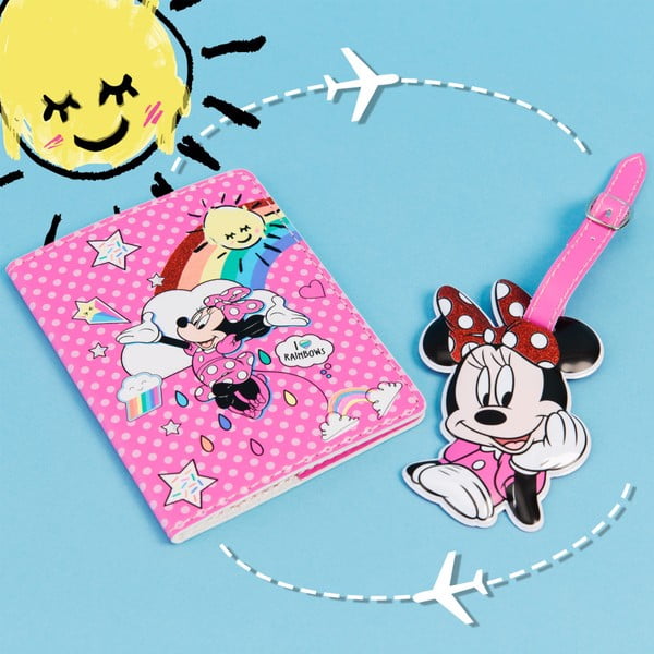 Minnie Mouse rózsaszín utazószett - Disney
