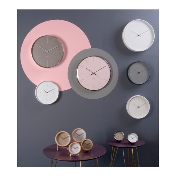 Butterfly fehér falióra, ø 27,5 cm - Karlsson-image-3