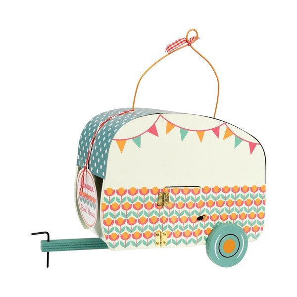 Frank lakókocsi formájú fa madárodú - Rex London-image-3