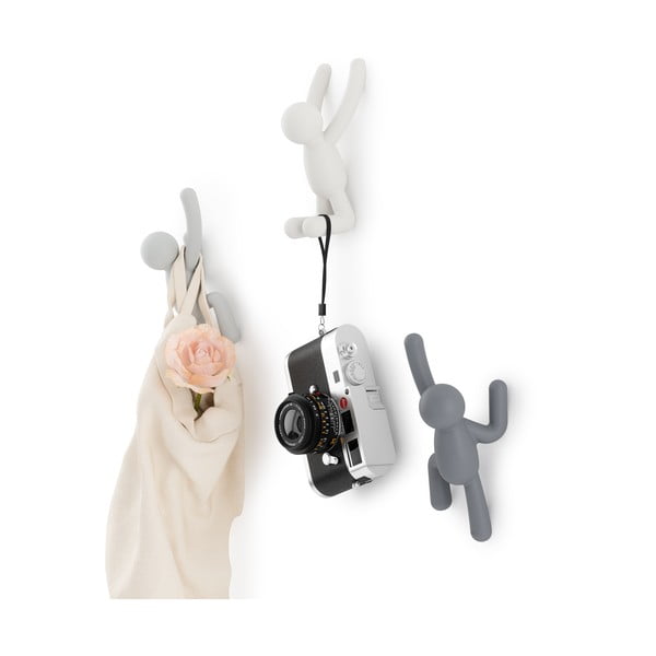 Fali műanyag akasztó szett 3 db-os Buddy – Umbra-image-3