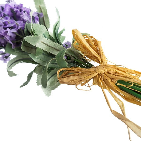 Művirág szett 3 db-os (magasság 32 cm) Lavender Bouquet – Casa Selección-image-3
