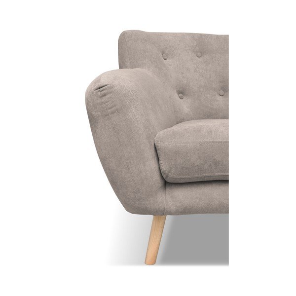 London szürkésbézs kanapé, 162 cm - Cosmopolitan design-image-3