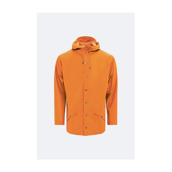 Jacket nagy vízállóságú narancssárga uniszex kabát, XS/S - Rains