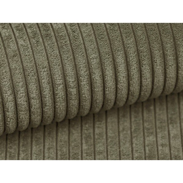 Zöld kordbársony sarokkanapé (jobb oldali-heverő résszel) Campi – Cosmopolitan Design-image-4