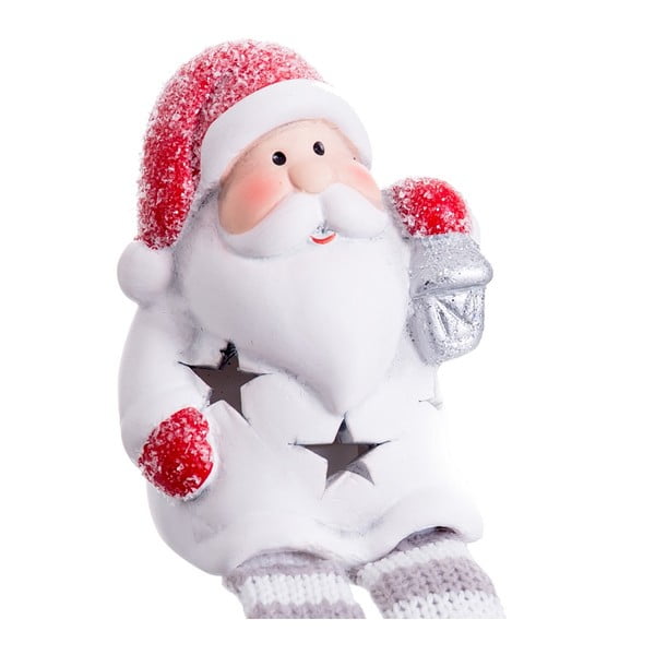 Piros-fehér karácsonyi fénydekoráció Santa Claus – Casa Selección-image-1